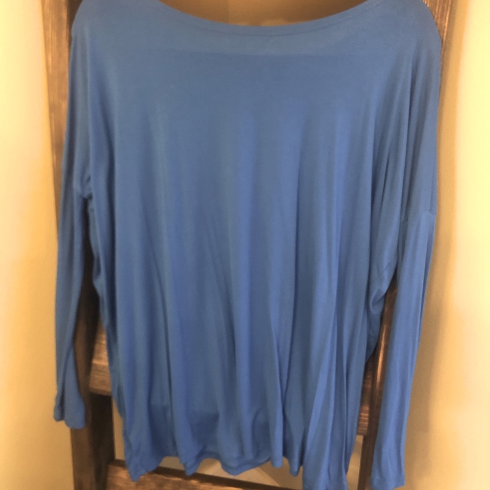 Oversized long sleeve shirt